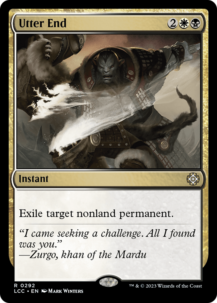 Utter End (LCC) 292 - WZRD TCG