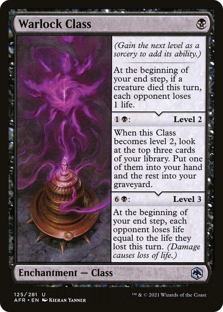 Warlock Class (AFR) 125