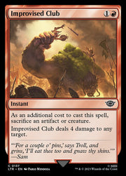 Improvised Club front