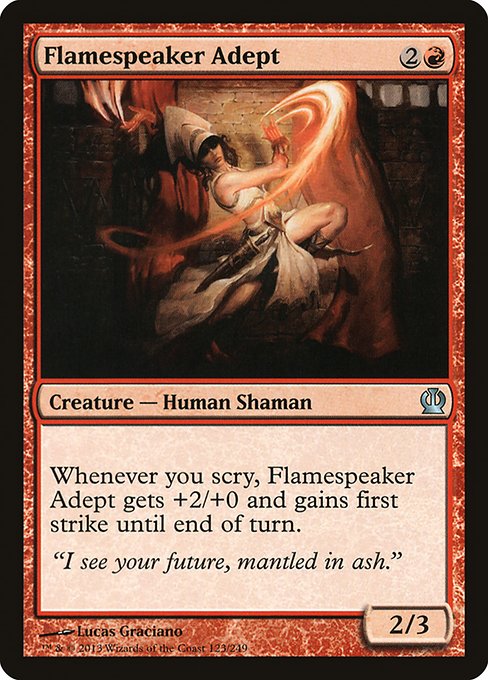 Flamespeaker Adept front