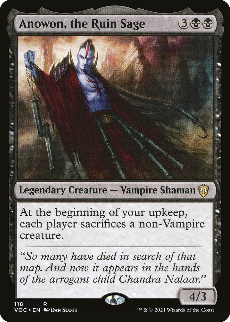 Anowon, the Ruin Sage (VOC) 118 - WZRD TCG