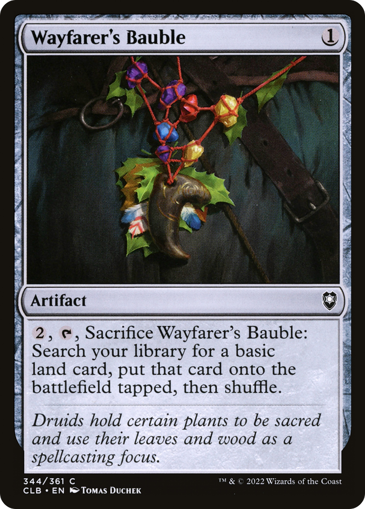 Wayfarer's Bauble (CLB) 344 - WZRD TCG