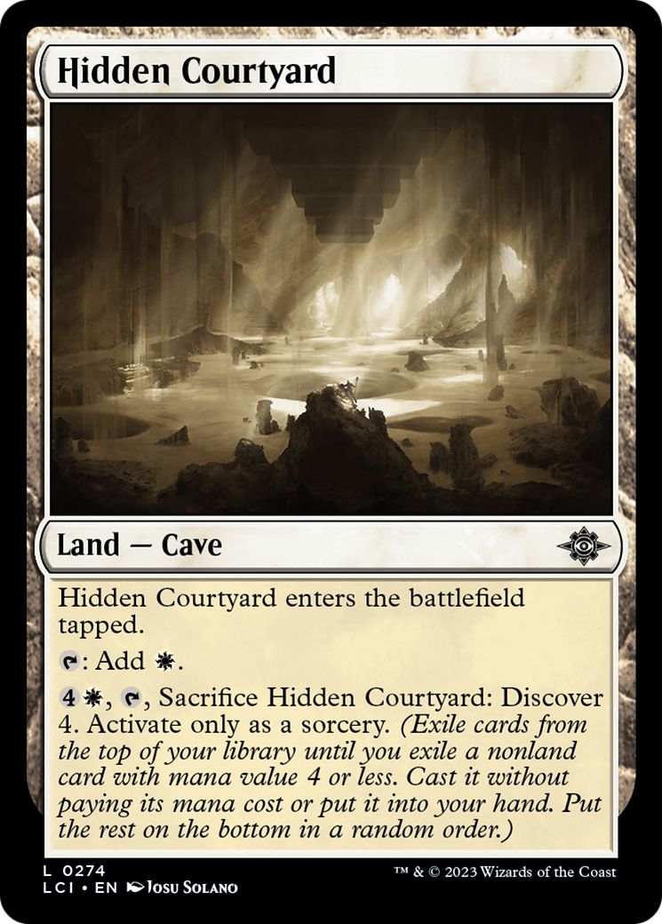 Hidden Courtyard (LCI) 274 - WZRD TCG