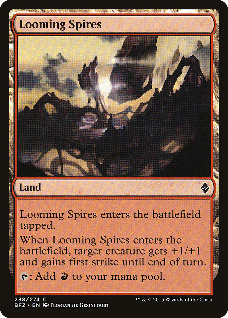 Looming Spires (BFZ) 238 - WZRD TCG