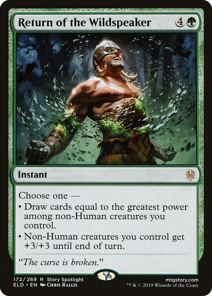 Return of the Wildspeaker (ELD) 172