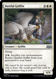 Dutiful Griffin (WOE) 11 - WZRD TCG