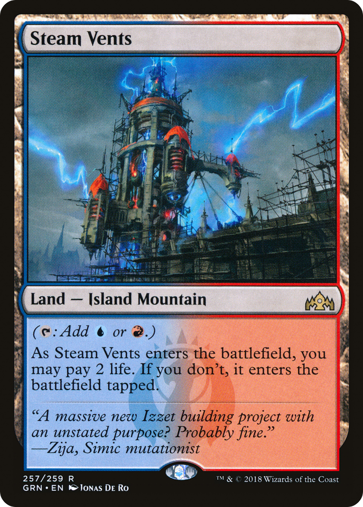 Steam Vents (GRN) 257