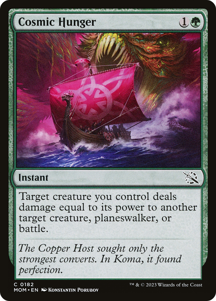 Cosmic Hunger (MOM) 182 - WZRD TCG