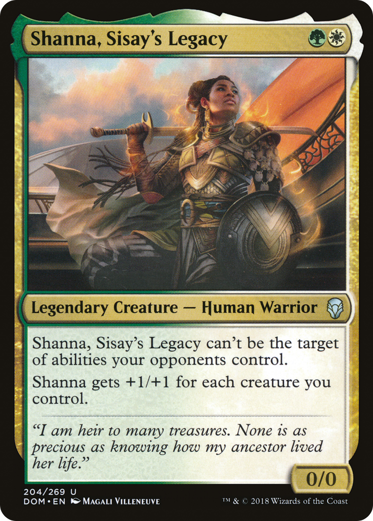 Shanna, Sisay's Legacy (DOM) 204 - WZRD TCG
