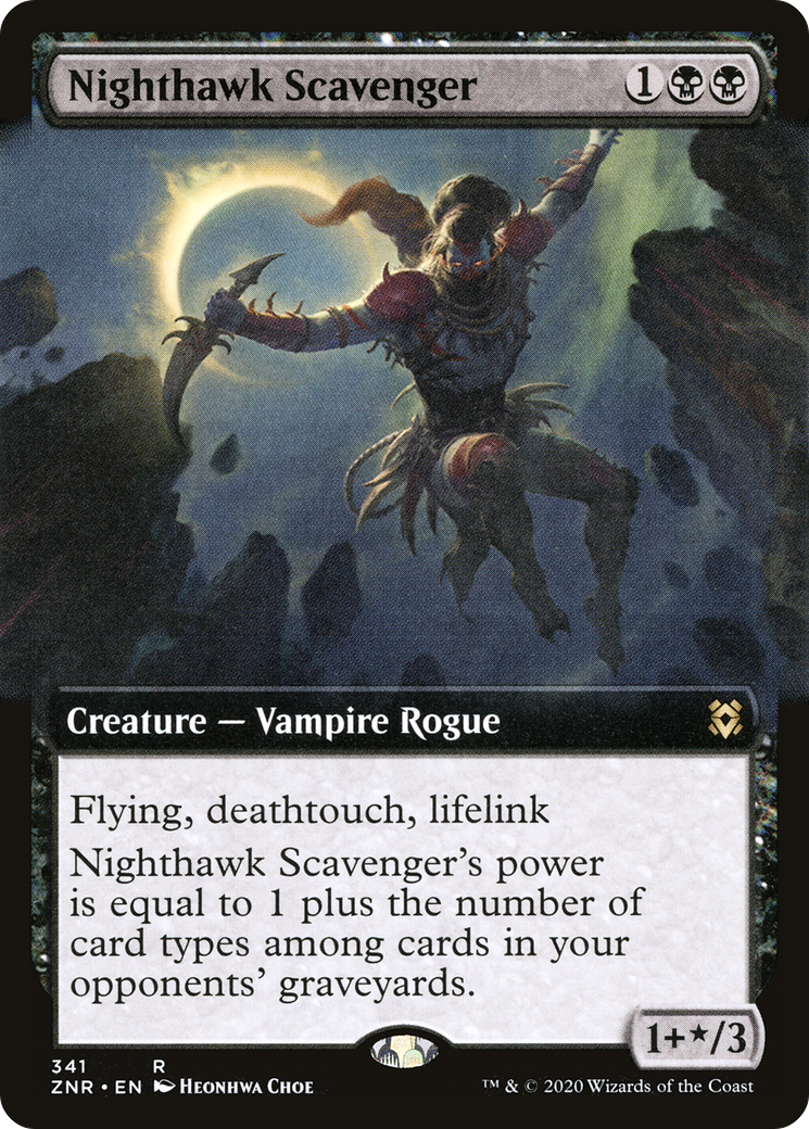 Nighthawk Scavenger (ZNR) 341 - WZRD TCG
