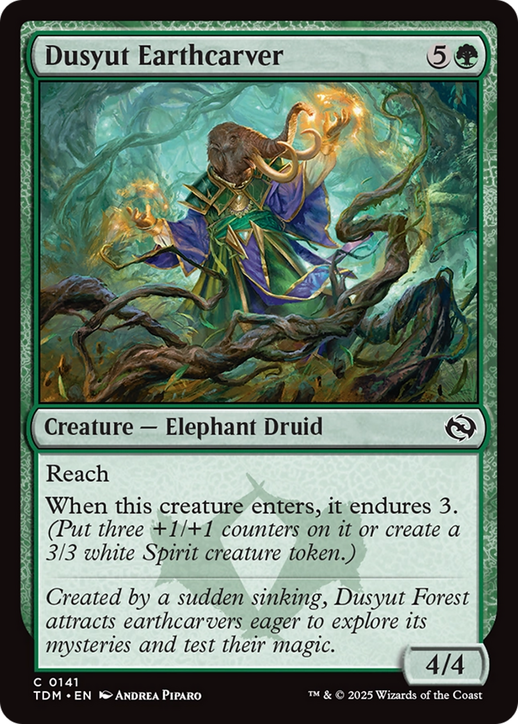 Dusyut Earthcarver (TDM) 141 - WZRD TCG