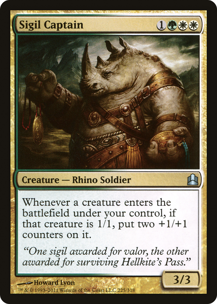 Sigil Captain (CMD) 225 - WZRD TCG