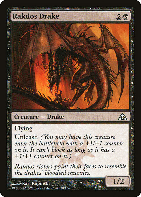 Rakdos Drake front