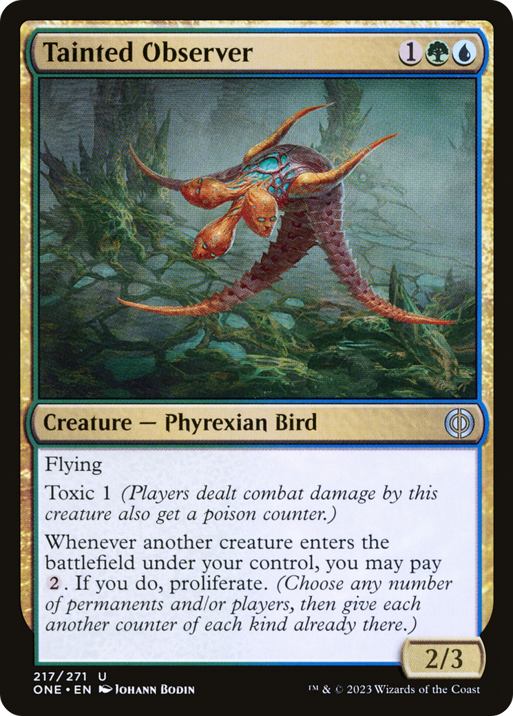 Tainted Observer (ONE) 217 - WZRD TCG