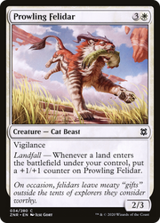 Prowling Felidar (ZNR) 34 - WZRD TCG