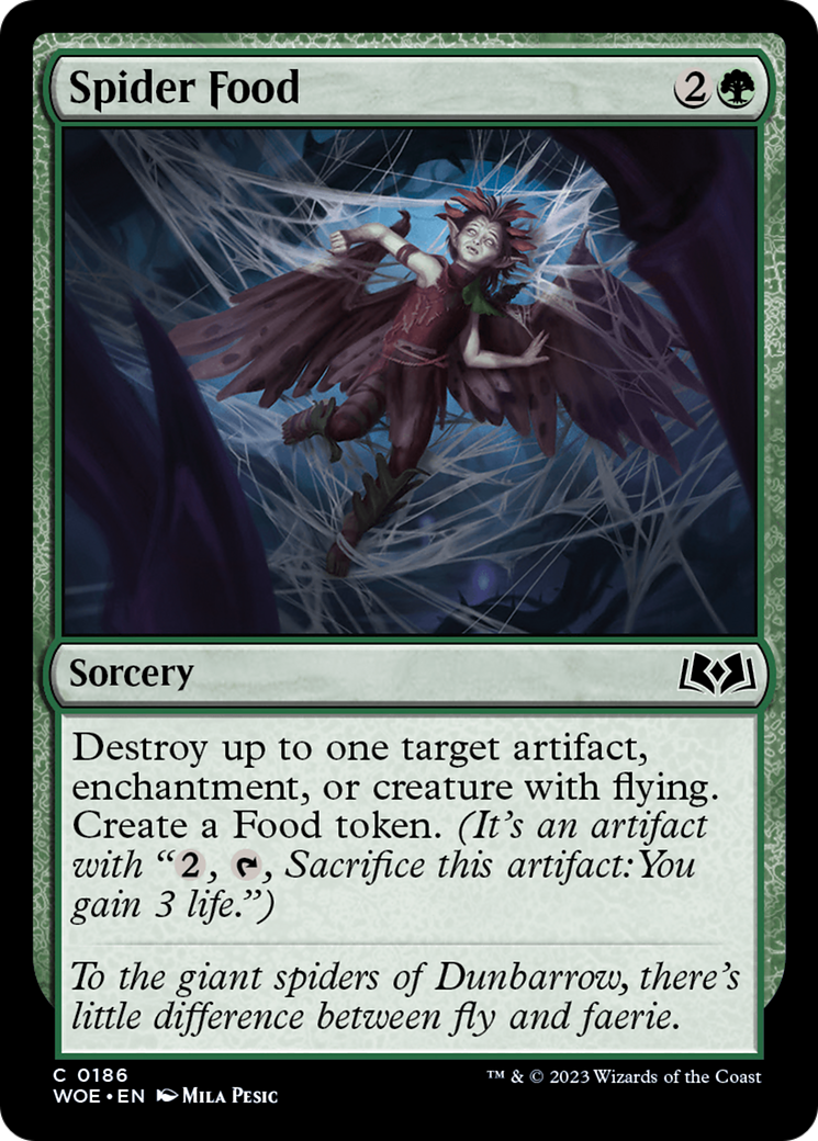 Spider Food (WOE) 186 - WZRD TCG