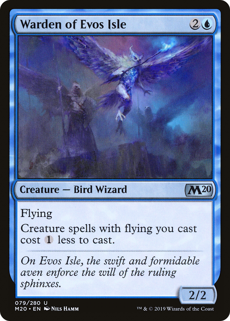 Warden of Evos Isle (M20) 79 - WZRD TCG