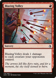 Blazing Volley (AKH) 119 - WZRD TCG