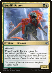 Huatli's Raptor (WAR) 200 - WZRD TCG