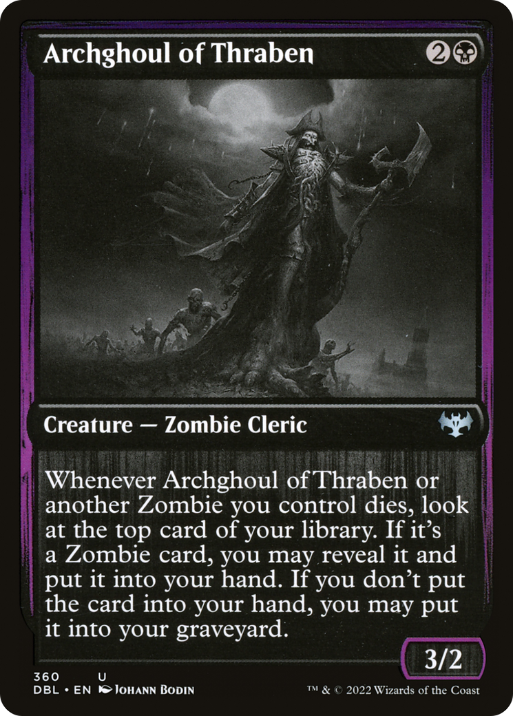 Archghoul of Thraben (DBL) 360 - WZRD TCG