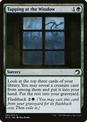 Tapping at the Window front