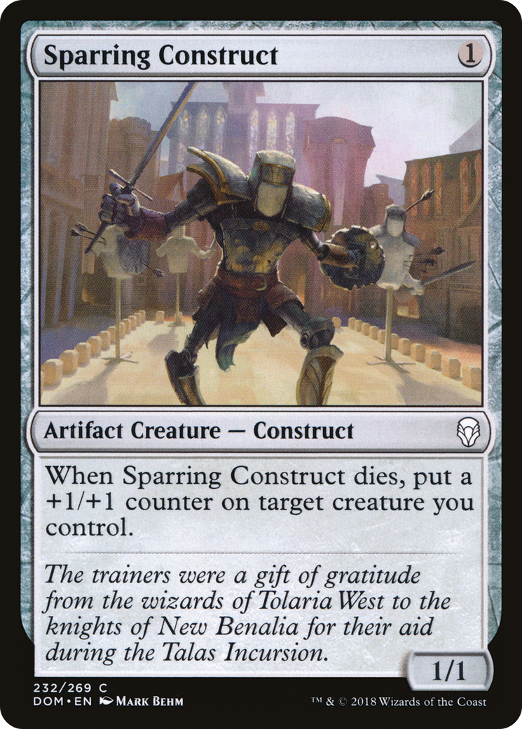 Sparring Construct (DOM) 232 - WZRD TCG