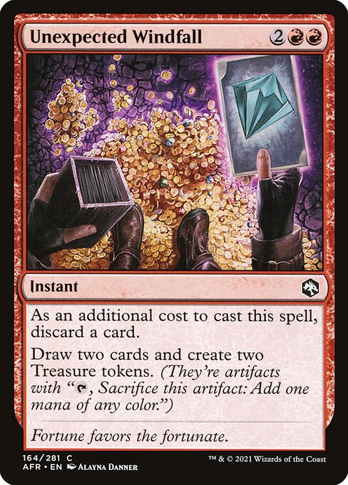 Unexpected Windfall front