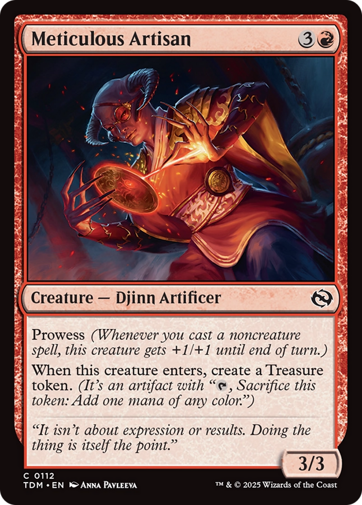 Meticulous Artisan (TDM) 112 - WZRD TCG