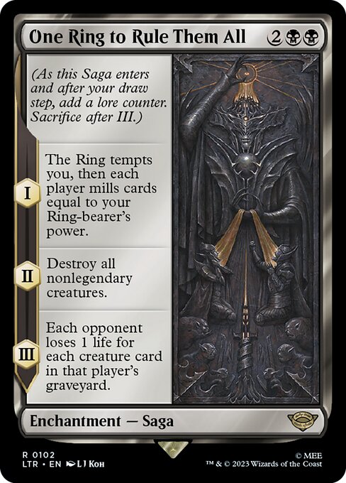 One Ring to Rule Them All front