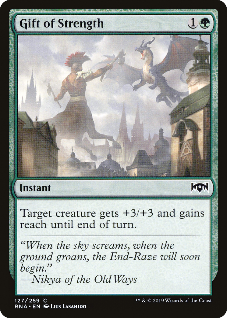 Gift of Strength (RNA) 127 - WZRD TCG