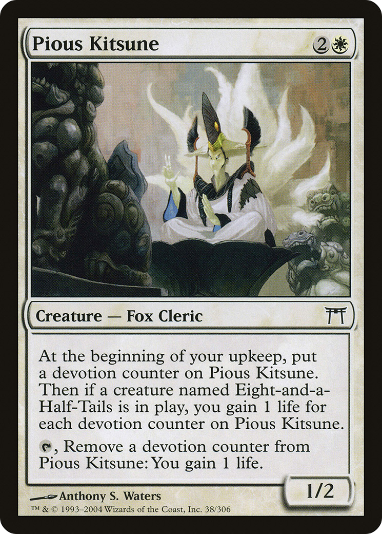 Pious Kitsune (CHK) 38 - WZRD TCG