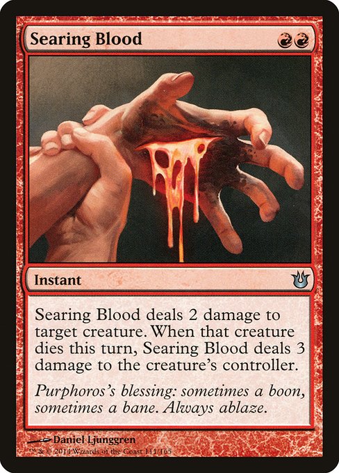 Searing Blood front