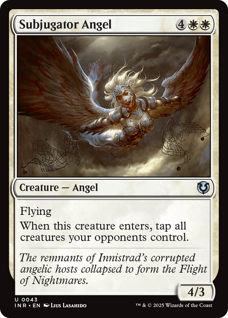 Subjugator Angel (INR) 43 - WZRD TCG