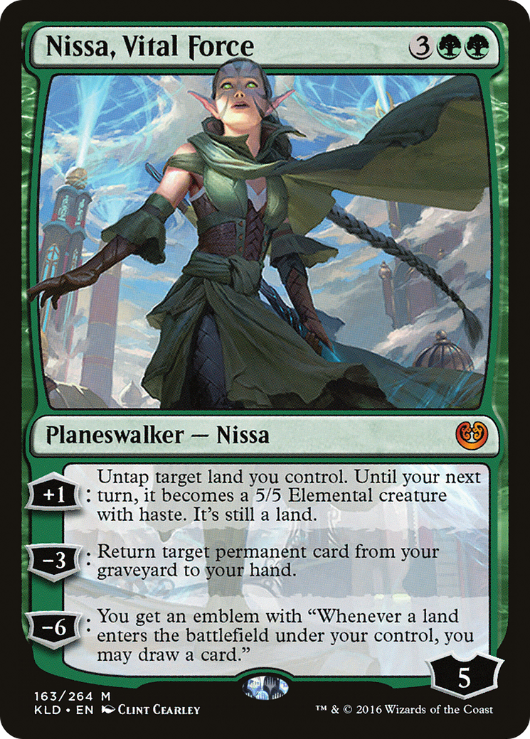 Nissa, Vital Force (KLD) 163