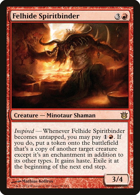Felhide Spiritbinder front