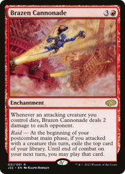 Brazen Cannonade (J22) 31