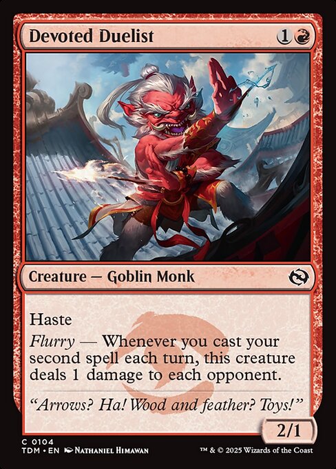 Devoted Duelist front