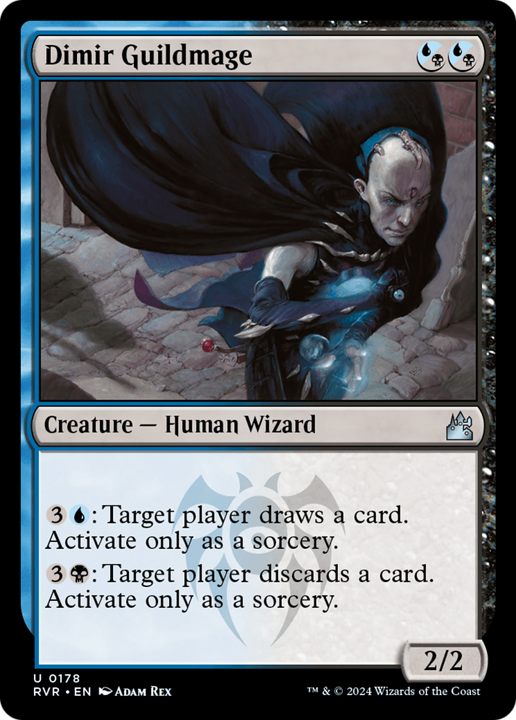 Dimir Guildmage (RVR) 178 - WZRD TCG