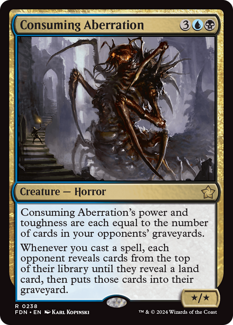 Consuming Aberration (FDN) 238 - WZRD TCG
