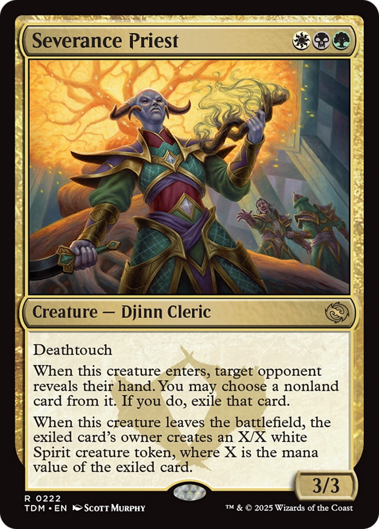 Severance Priest (TDM) 222 - WZRD TCG