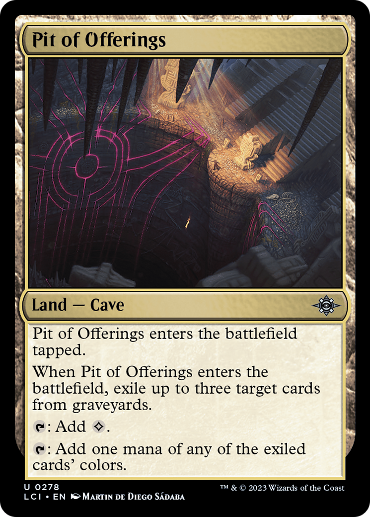 Pit of Offerings (LCI) 278