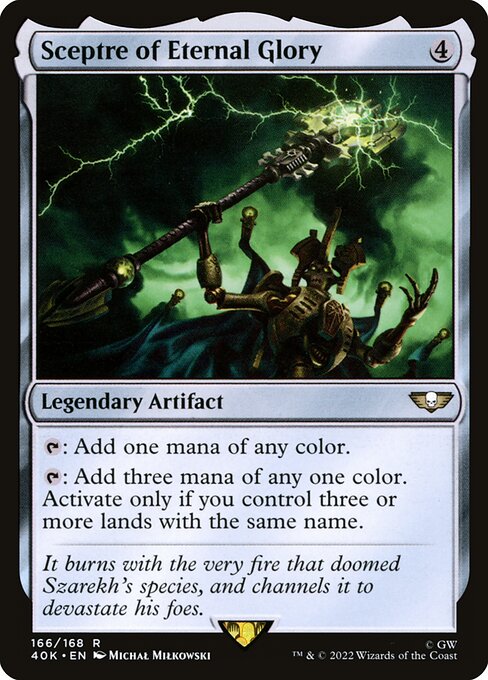 Sceptre of Eternal Glory front