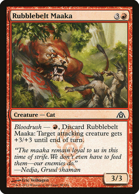 Rubblebelt Maaka front