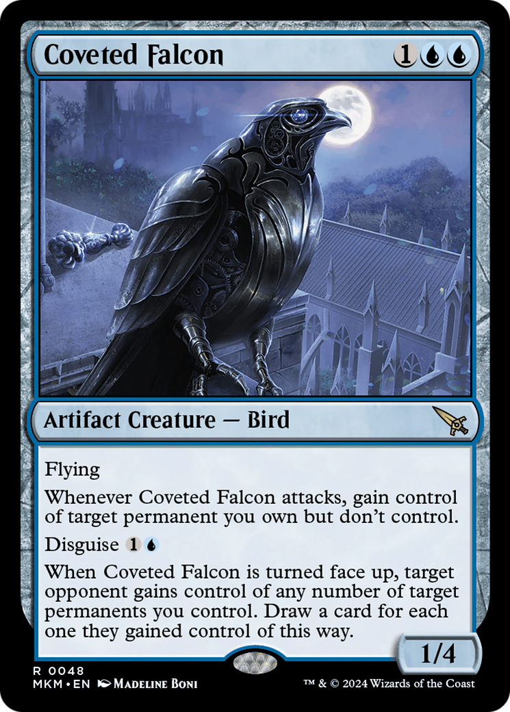 Coveted Falcon (MKM) 48 - WZRD TCG