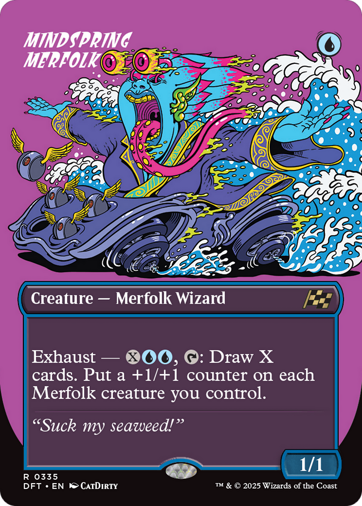 Mindspring Merfolk (DFT) 335 - WZRD TCG