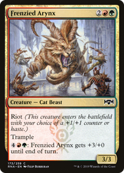 Frenzied Arynx (RNA) 173 - WZRD TCG