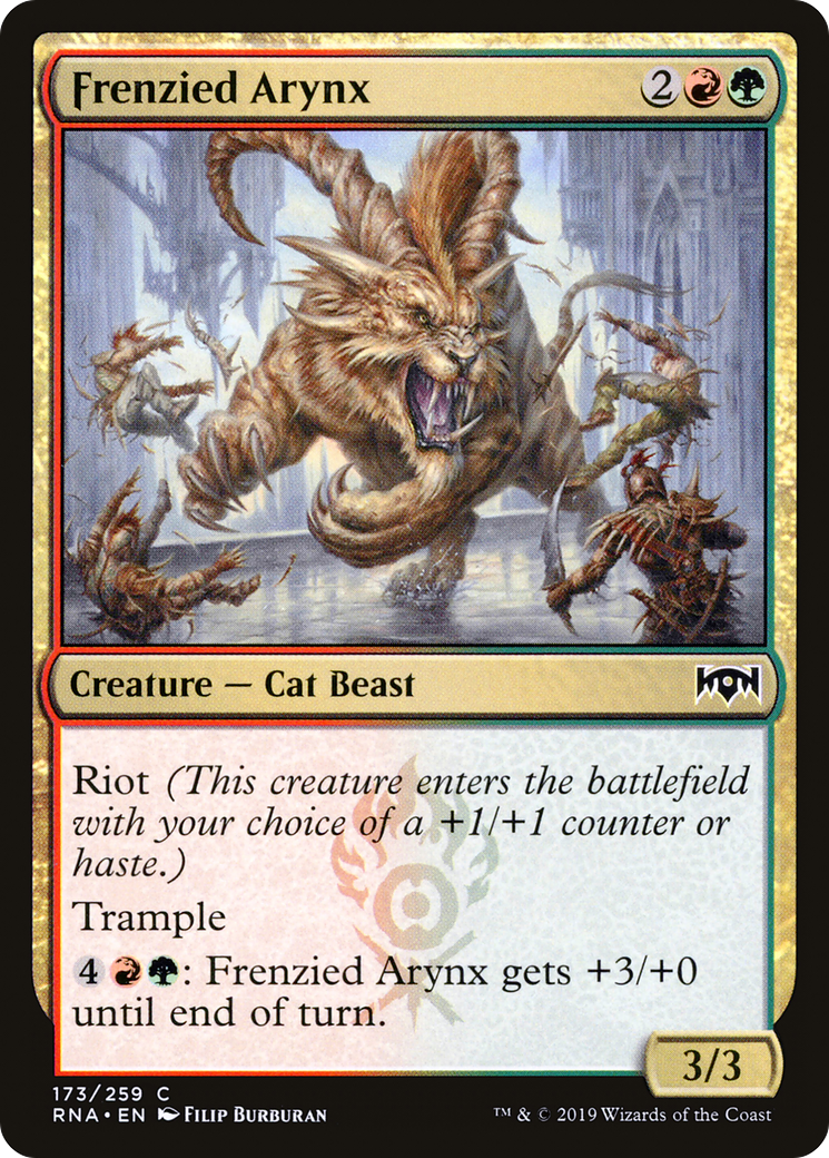 Frenzied Arynx (RNA) 173 - WZRD TCG