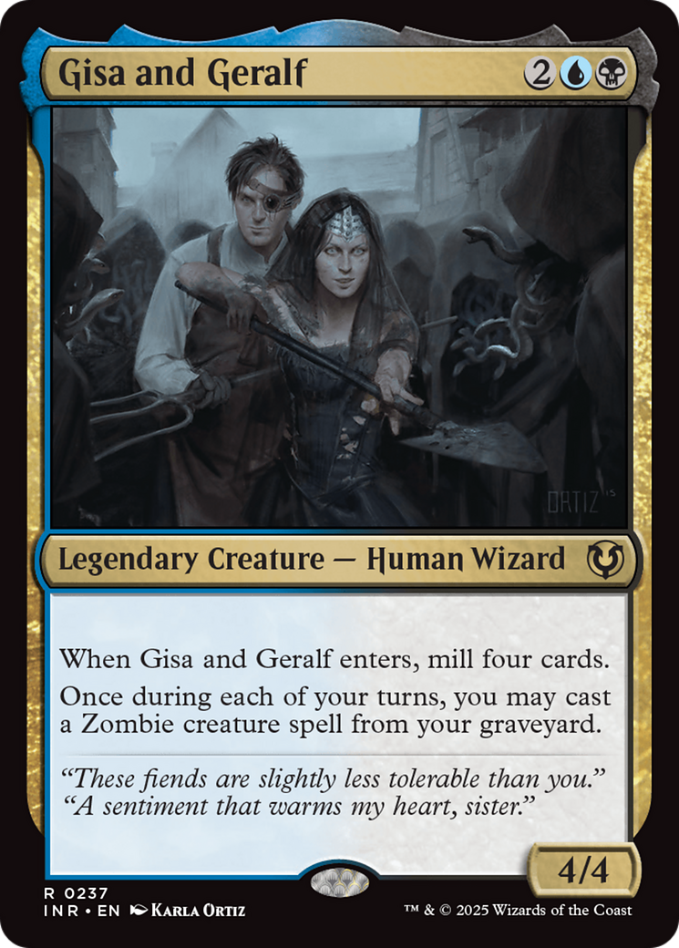 Gisa and Geralf (INR) 237 - WZRD TCG