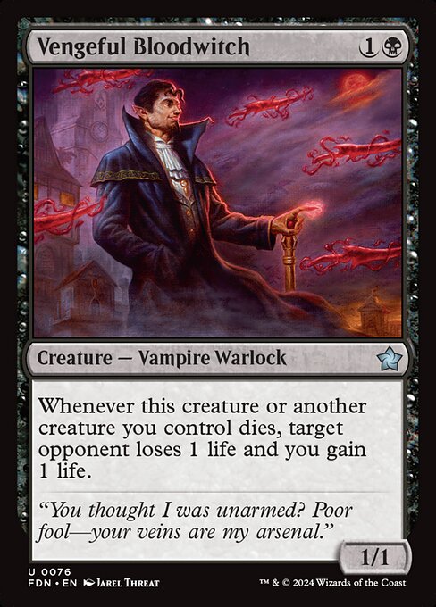 Vengeful Bloodwitch front