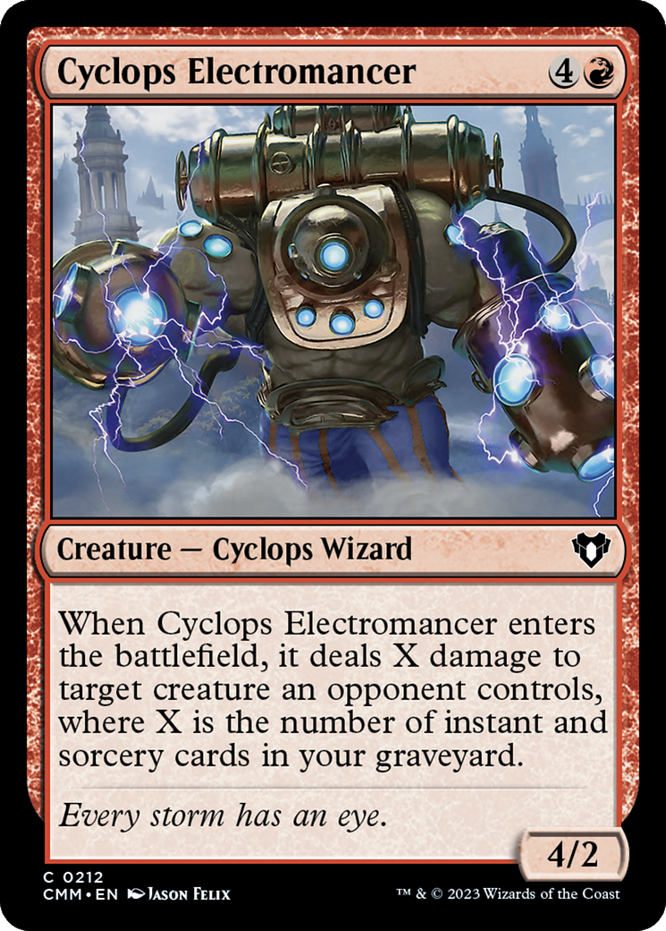 Cyclops Electromancer (CMM) 212
